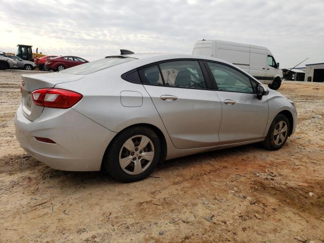 1G1BC5SM6H7133497 - 2017 CHEVROLET CRUZE LS SILVER photo 3