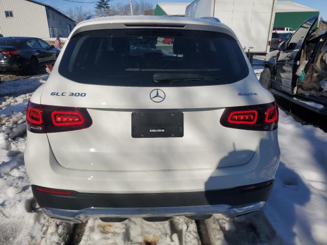 W1N0G8EB4NG100050 - 2022 MERCEDES-BENZ GLC 300 4MATIC WHITE photo 6