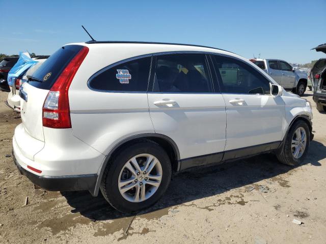 JHLRE3H77BC013697 - 2011 HONDA CR-V EXL WHITE photo 3