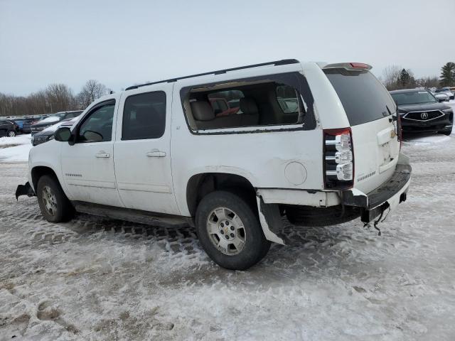 1GNSKJE30BR316273 - 2011 CHEVROLET SUBURBAN K1500 LT WHITE photo 2