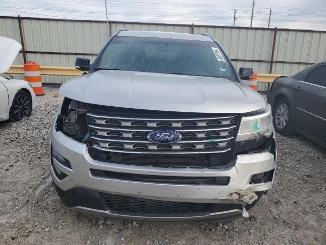 1FM5K8D89HGD43659 - 2017 FORD EXPLORER XLT SILVER photo 5