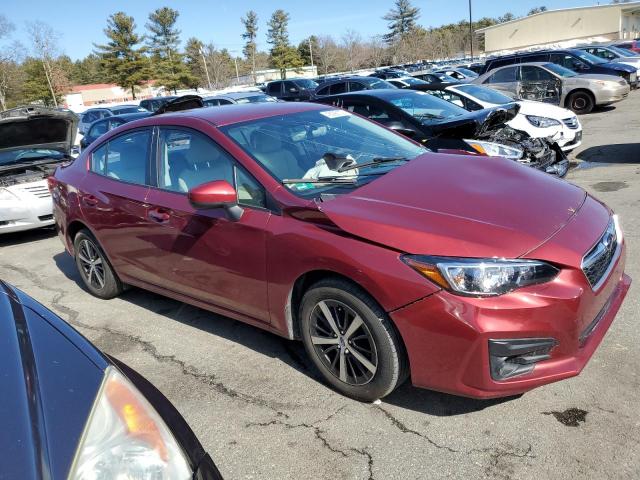 4S3GKAC68K3626539 - 2019 SUBARU IMPREZA PREMIUM RED photo 4