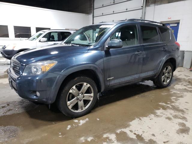 JTMBK32VX86035439 - 2008 TOYOTA RAV4 SPORT BLUE photo 1