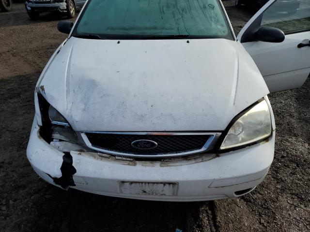 1FAFP34N47W305687 - 2007 FORD FOCUS ZX4 WHITE photo 11