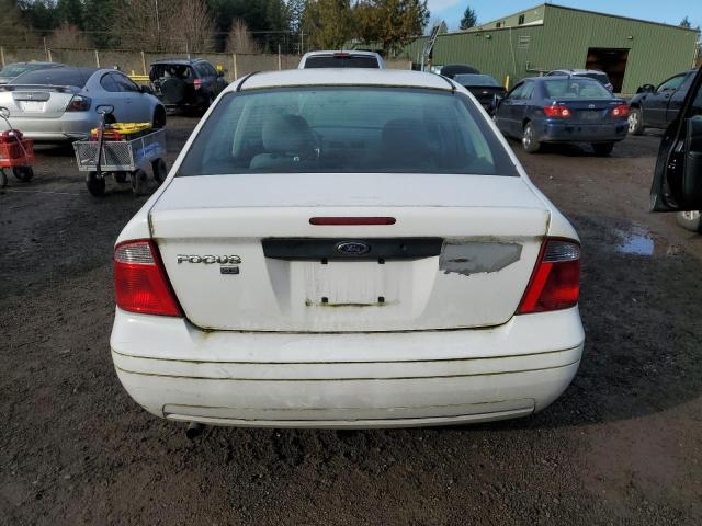 1FAFP34N47W305687 - 2007 FORD FOCUS ZX4 WHITE photo 6