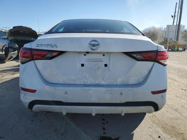 3N1AB8BV4MY316361 - 2021 NISSAN SENTRA S WHITE photo 6