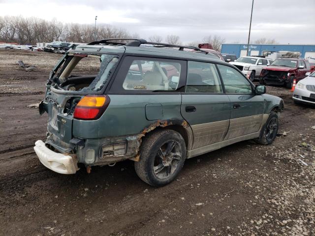 4S3BH6756Y7620473 - 2000 SUBARU LEGACY OUTBACK AWP 绿色 照片 3