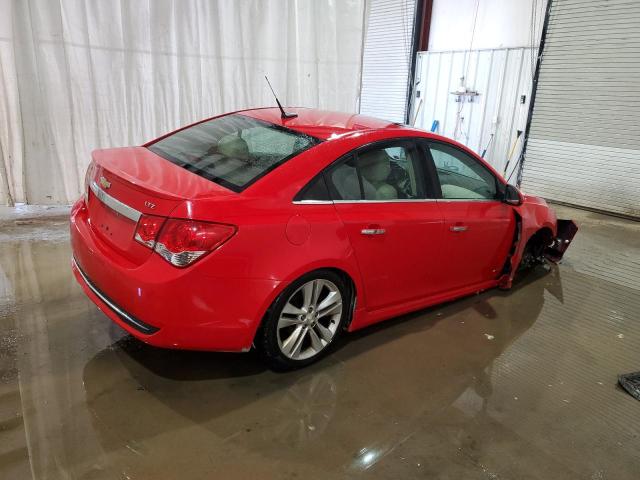 1G1PG5SB5E7409897 - 2014 CHEVROLET CRUZE LTZ RED photo 3