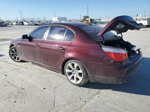 WBANW13519C162620 - 2009 BMW 535 I BURGUNDY photo 2