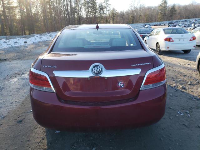 1G4GA5ED8BF252515 - 2011 BUICK LACROSSE CX BURGUNDY photo 6