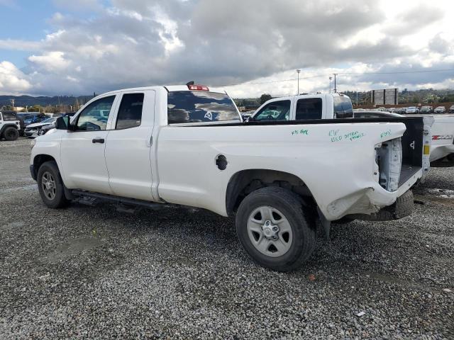 5TFTY5F12MX011534 - 2021 TOYOTA TUNDRA DOUBLE CAB SR/SR5 WHITE photo 2