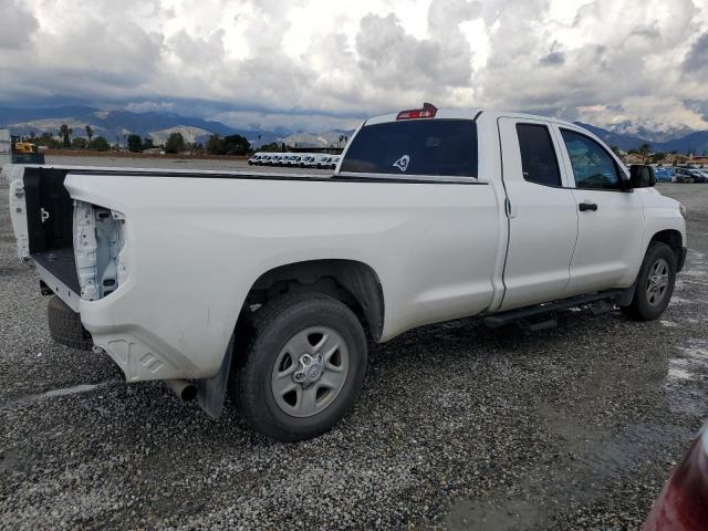 5TFTY5F12MX011534 - 2021 TOYOTA TUNDRA DOUBLE CAB SR/SR5 WHITE photo 3