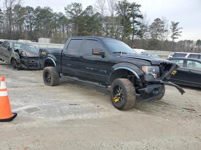 1FTFW1ET3BFD22617 - 2011 FORD F150 SUPERCREW BLACK photo 4