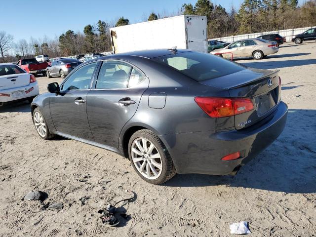 JTHCK262485026741 - 2008 LEXUS IS 250 GRAY photo 2