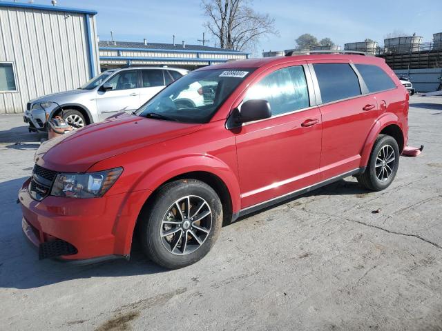 3C4PDCAB2JT352859 - 2018 DODGE JOURNEY SE RED photo 1