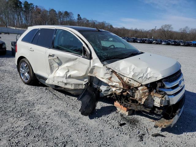 2FMDK3JC9CBA36158 - 2012 FORD EDGE SEL WHITE photo 4