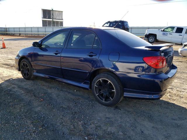 2T1BR32E56C711037 - 2006 TOYOTA COROLLA S CE BLUE photo 2