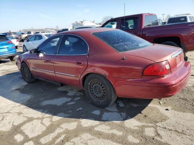 1MEFM50U12G640659 - 2002 MERCURY SABLE GS MAROON photo 2