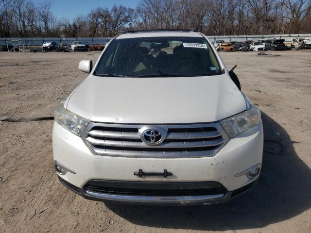 5TDZK3EH4CS082785 - 2012 TOYOTA HIGHLANDER BASE أبيض صورة 5