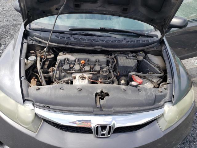 2HGFA1F23AH030176 - 2010 HONDA CIVIC DX GRAY photo 11