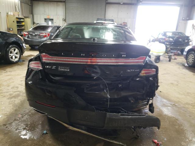 3LN6L5FC2HR614992 - 2017 LINCOLN MKZ RESERVE შავი ფოტო 6