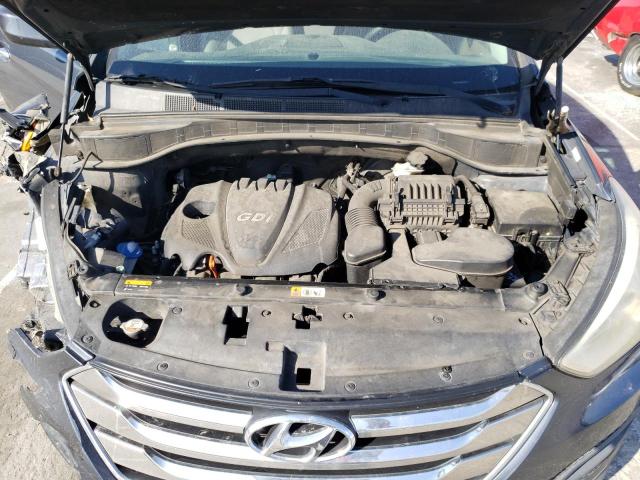 5XYZT3LB4DG031040 - 2013 HYUNDAI SANTA FE S BLUE photo 11