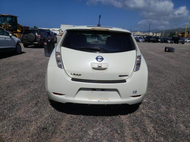 JN1AZ0CP9CT020188 - 2012 NISSAN LEAF SV WHITE photo 6