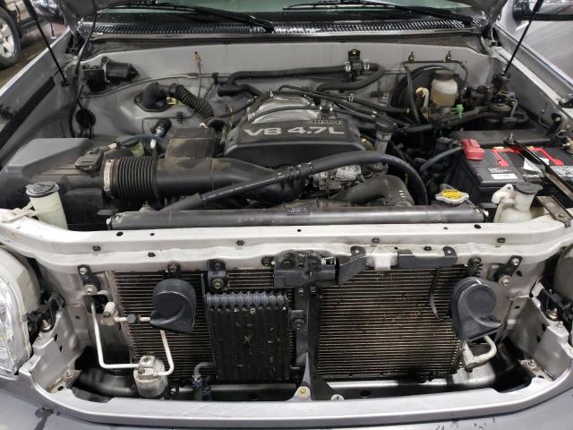 5TBRT34182S221146 - 2002 TOYOTA TUNDRA ACCESS CAB ვერცხლისფერი ფოტო 11