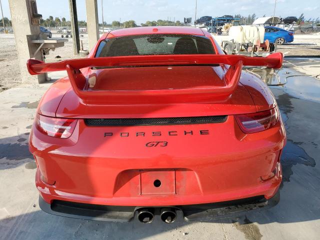 WP0AC2A97FS184113 - 2015 PORSCHE 911 GT3 RED photo 6