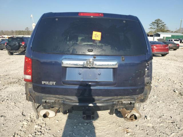 5FNYF3H24FB001140 - 2015 HONDA PILOT LX BLUE photo 6