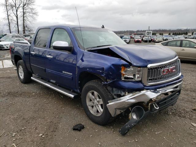 3GTP2VE72DG179008 - 2013 GMC SIERRA K1500 SLE BLUE photo 4