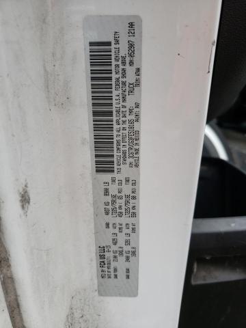 3C6TRVDG3FE518165 - 2015 RAM PROMASTER 2500 HIGH Ақ фото 12