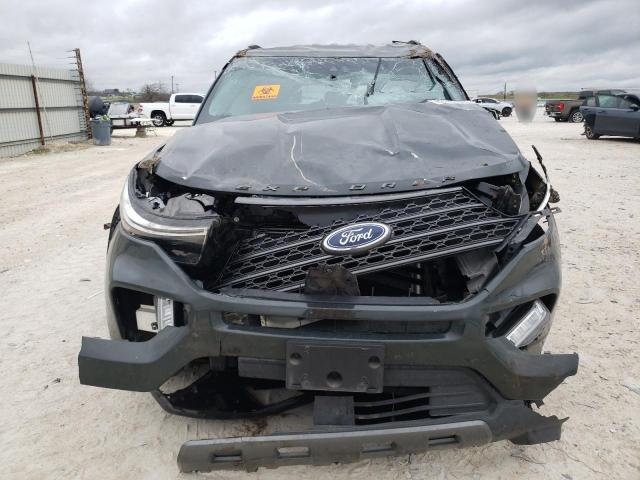 1FMSK7DH5NGB57142 - 2022 FORD EXPLORER XLT BLACK photo 5