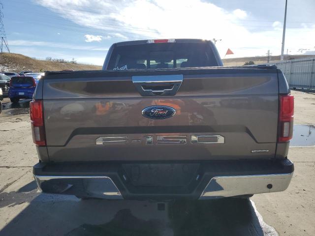 1FTEW1EG8JKC94754 - 2018 FORD F150 SUPERCREW GRAY photo 6