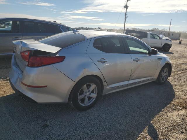 KNAGM4A77E5455229 - 2014 KIA OPTIMA LX SILVER photo 3