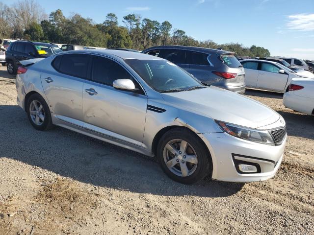 KNAGM4A77E5455229 - 2014 KIA OPTIMA LX SILVER photo 4