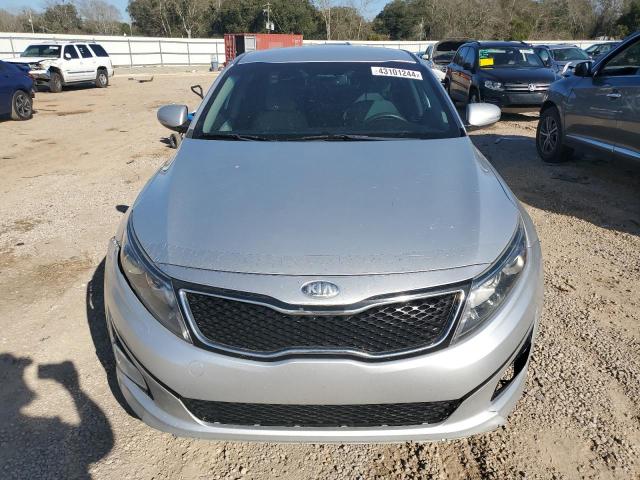 KNAGM4A77E5455229 - 2014 KIA OPTIMA LX SILVER photo 5