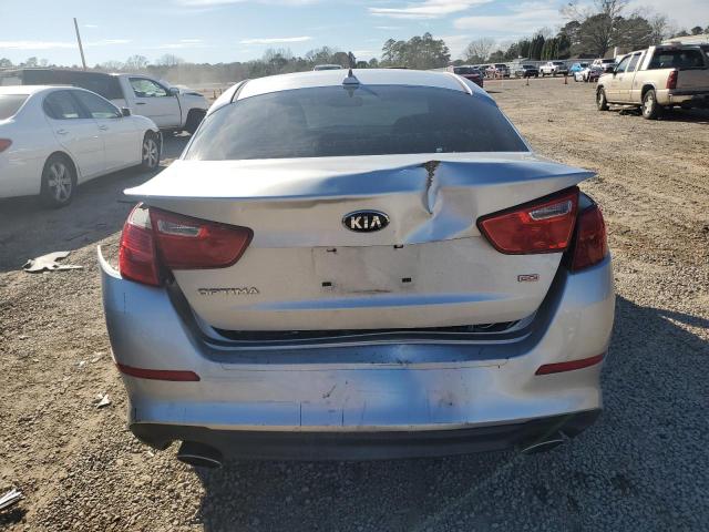 KNAGM4A77E5455229 - 2014 KIA OPTIMA LX SILVER photo 6