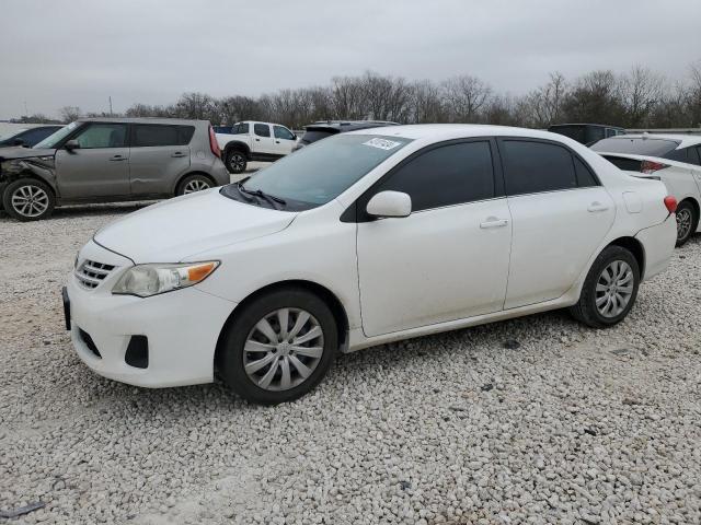 5YFBU4EE0DP084857 - 2013 TOYOTA COROLLA BASE WHITE photo 1