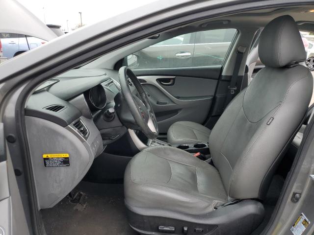 5NPDH4AE6DH168164 - 2013 HYUNDAI ELANTRA GLS GRAY photo 7