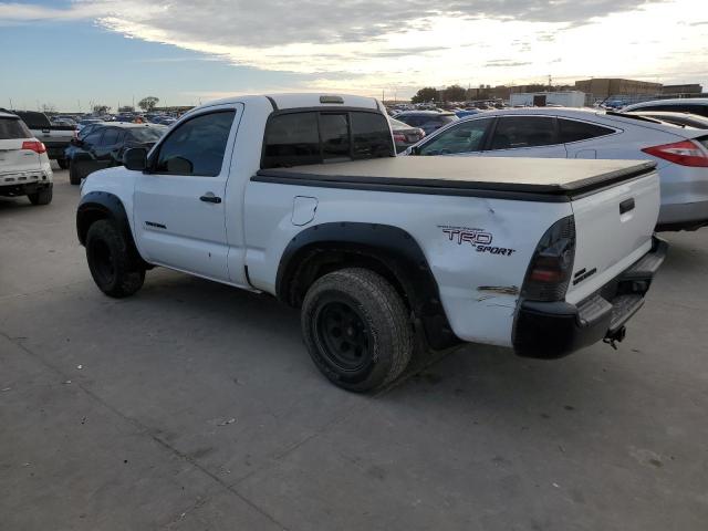 5TENX4CN5AZ717754 - 2010 TOYOTA TACOMA WHITE photo 2