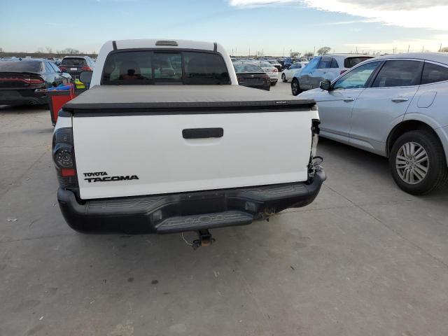 5TENX4CN5AZ717754 - 2010 TOYOTA TACOMA WHITE photo 6