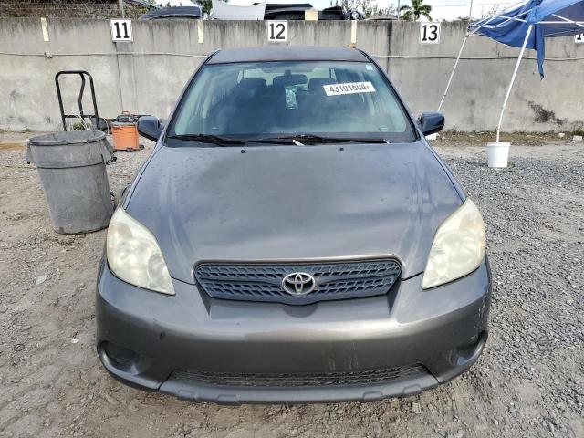 2T1KR32E96C611393 - 2006 TOYOTA COROLLA MA XR GRAY photo 5