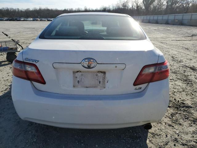 4T4BE46K19R120276 - 2009 TOYOTA CAMRY BASE WHITE photo 6