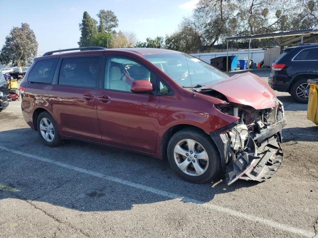 5TDKK3DC4ES490892 - 2014 TOYOTA SIENNA LE BURGUNDY photo 4