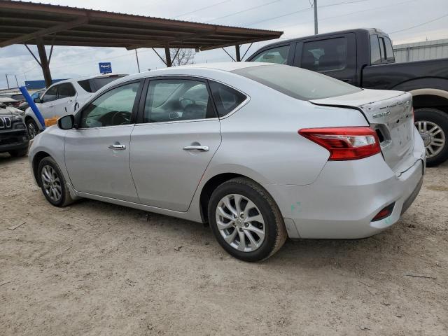 3N1AB7AP7HY295220 - 2017 NISSAN SENTRA S SILVER photo 2