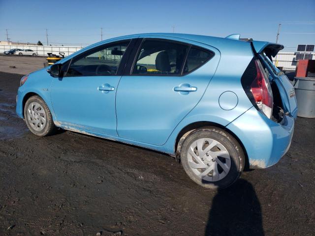 JTDKDTB33G1131174 - 2016 TOYOTA PRIUS C BLUE photo 2