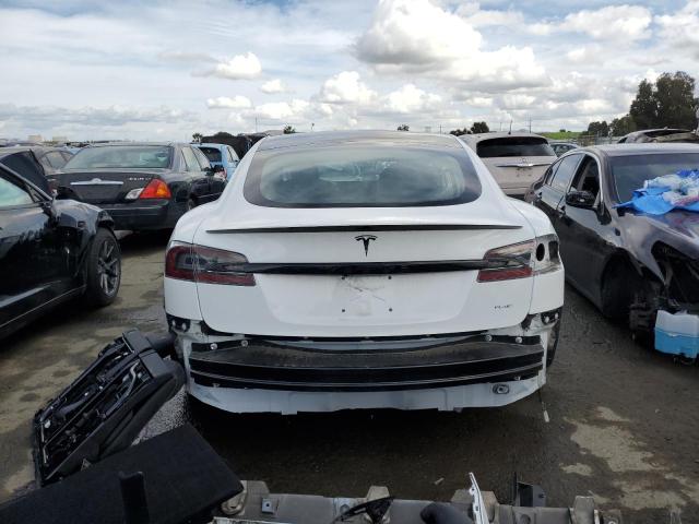 5YJSA1E60NF470689 - 2022 TESLA MODEL S 白色 照片 6