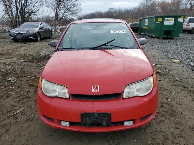 1G8AN12F05Z105874 - 2005 SATURN ION LEVEL 2 RED photo 5