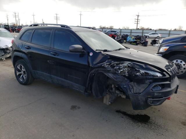 1C4PJMBB3JD560428 - 2018 JEEP CHEROKEE TRAILHAWK 黑色 照片 4